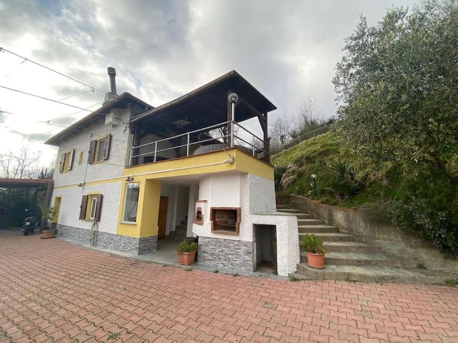 הוילה Ronco Scrivia La Casa Nel Bosco מראה חיצוני תמונה