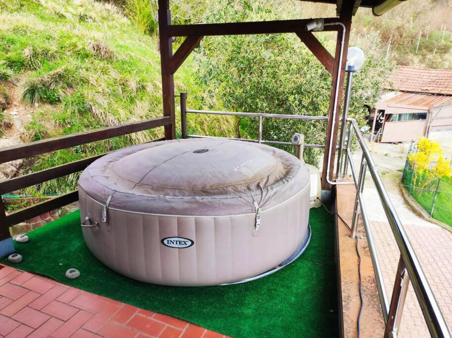 הוילה Ronco Scrivia La Casa Nel Bosco מראה חיצוני תמונה