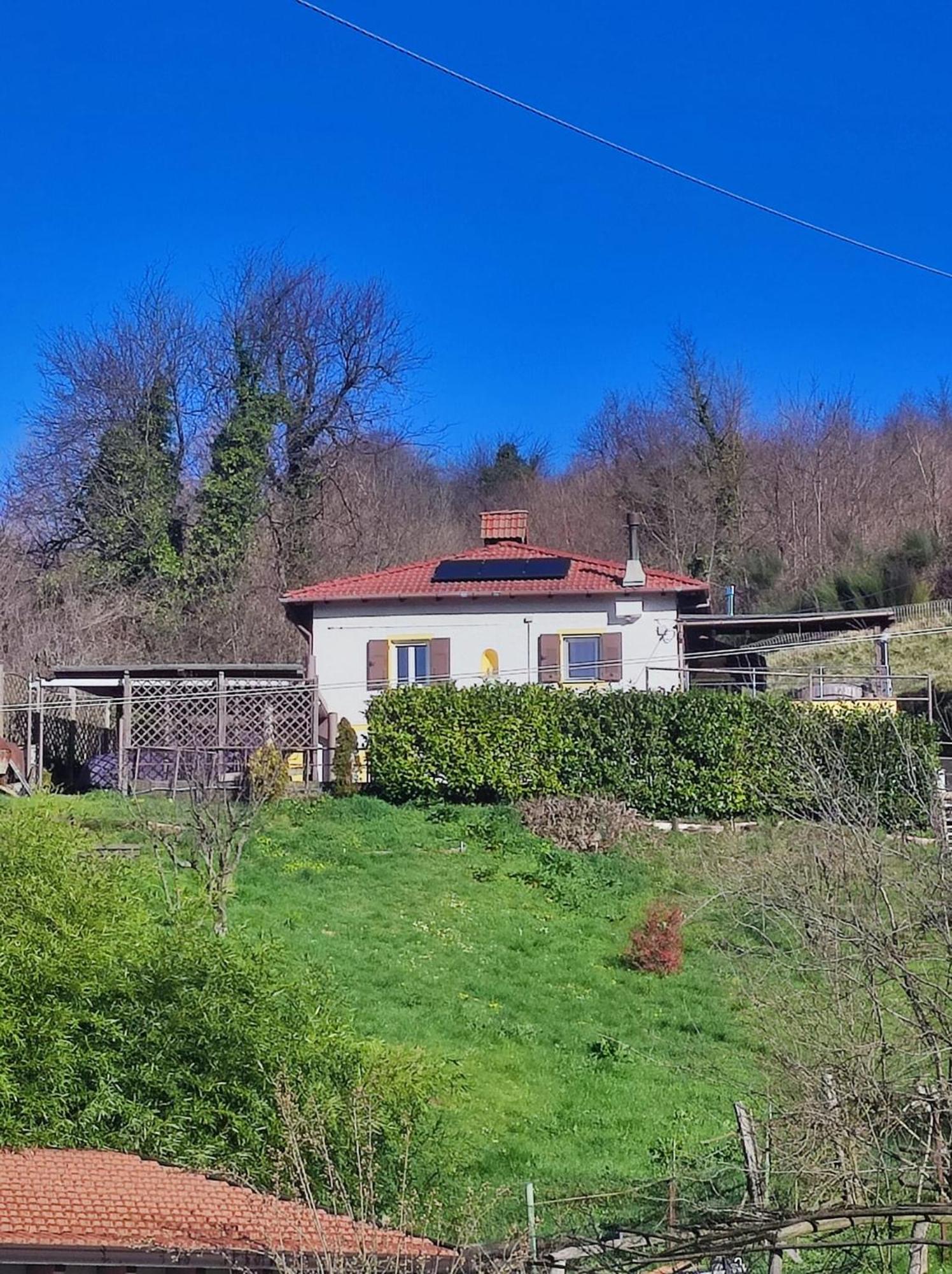 הוילה Ronco Scrivia La Casa Nel Bosco מראה חיצוני תמונה